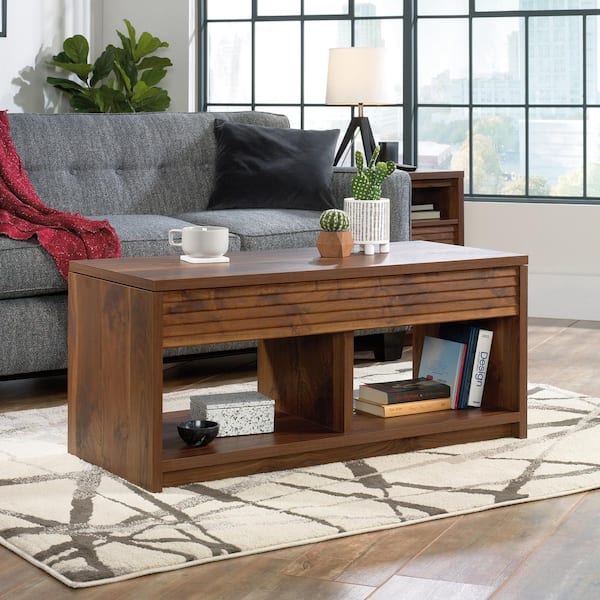 Sauder Harvey Park 43 In Grand Walnut, Lift Up Coffee Table Mechanism Manufacturers In India