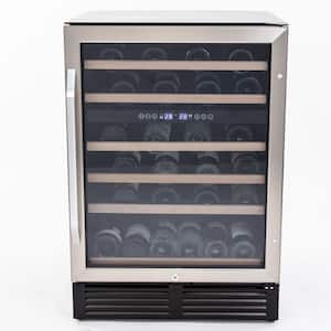 Dual Zone 49-Bottle Free Standing Wine Cooler