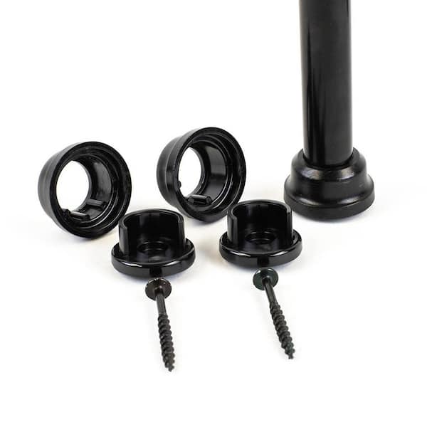 31 in. Snap and Lock Polycarbonate with Aluminum Baluster Kits Round (Case with 10 Kits)