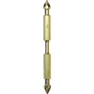Impact GOLD #1 (3-1/2 in.) Philips Double-Ended Power Bit