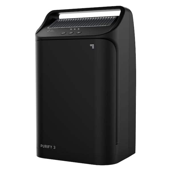 SHARPER IMAGE 3-Air Purifier, Black