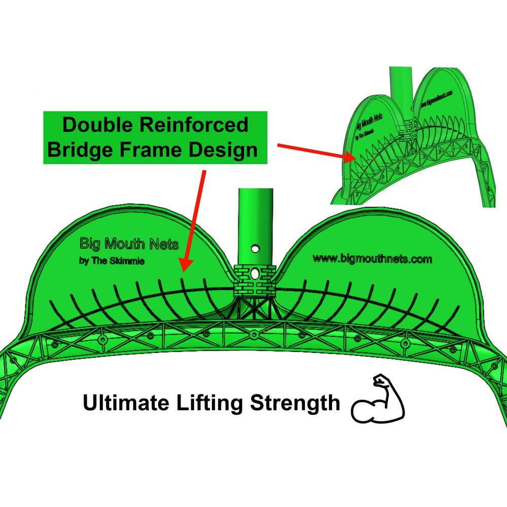 Mr. Frog "Freddy" Leaf Rake Net