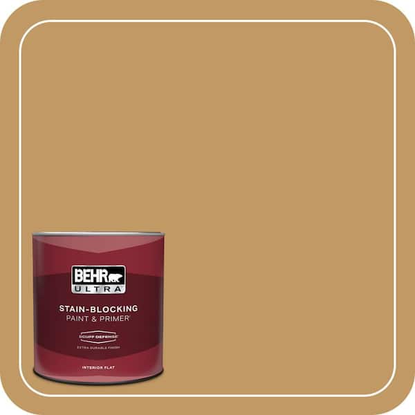 BEHR ULTRA 1 qt. #310F-5 Donegal Tweed Extra Durable Flat Interior Paint & Primer
