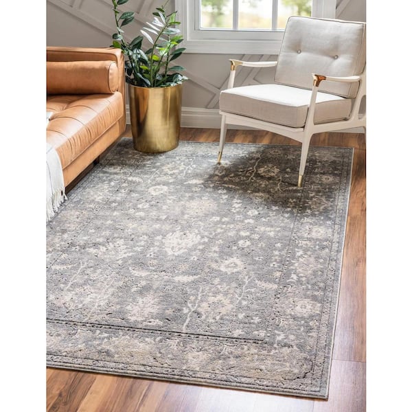 Portland Central Gray 2 ft. 2 in. x 3 ft. Accent Rug