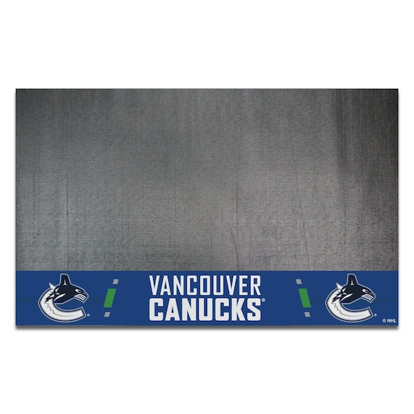 FANMATS Vancouver Canucks 26 in. x 42 in. Grill Mat