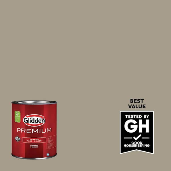 Glidden Premium 1 qt. PPG1024-5 Stonehenge Greige Flat Interior