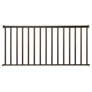 6 ft. x 36 in. Bronze Aluminum Baluster Railing Kit