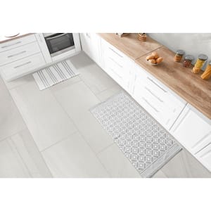 Seville White 12 in. x 12 in. Square Matte Porcelain Floor and Wall Mosaic Tile (5 sq. ft. /Case)