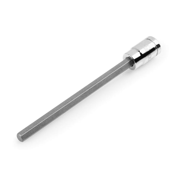 TEKTON 1/4 in. Drive x 5 mm Long Hex Bit Socket