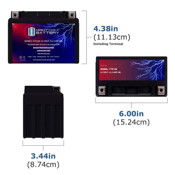 マイミー‼️ MIGHTY MAX BATTERY 12V 11.2Ah Battery Replacement for Yuasa