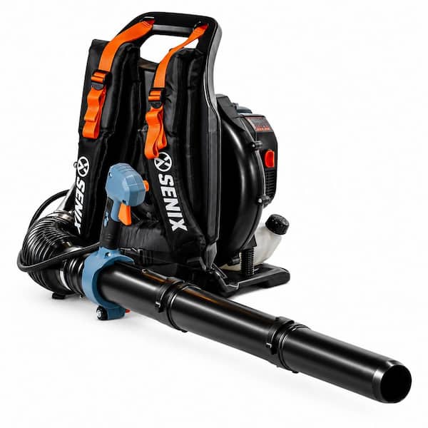 Senix 4QL 49cc 4-Cycle 200 MPH 600 CFM Gas Backpack Leaf Blower