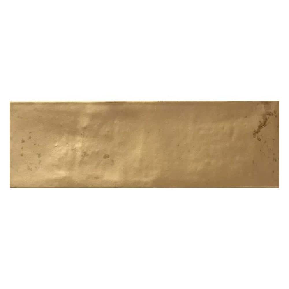 Bravura 16 in. x 48 in. Matte Honey Gold Ceramic Large Format Wall and Floor Tile (10.34 sq ft/case)2-Pack price history on PriceWatchPro
