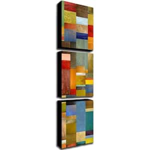 3 Panel Art Set Color Panels with Blue Sky by Michelle Calkins 96 in. x 24 in.