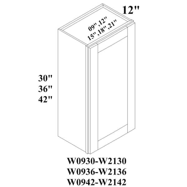 Wall Cabinet Pull-out Organizer with Wood Adjustable Shelves - Fits Best in  W0930, W0936 or W0942