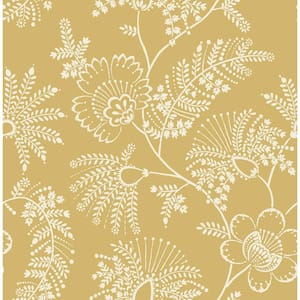 Sunflower Trail Red/Yellow/Green Matte Finish Vinyl on Non-Woven Non-Pasted  Wallpaper Roll G45459 - The Home Depot