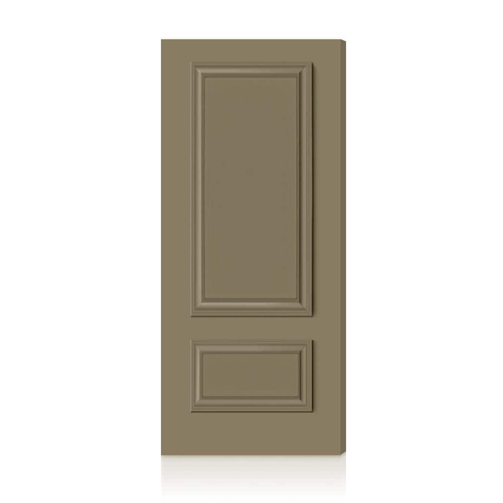 Palazzo 2 Panel 32 in. x 92 in. Olive Green Hollow Core Composite Interior Door Slab price history on PriceWatchPro