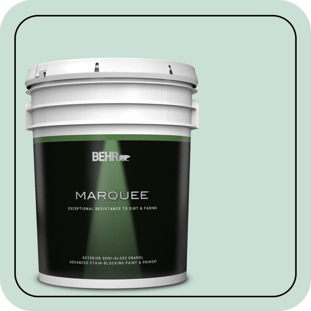 5 gal. #M430-2 Ice Rink Semi-Gloss Enamel Exterior Paint & Primer price history on PriceWatchPro
