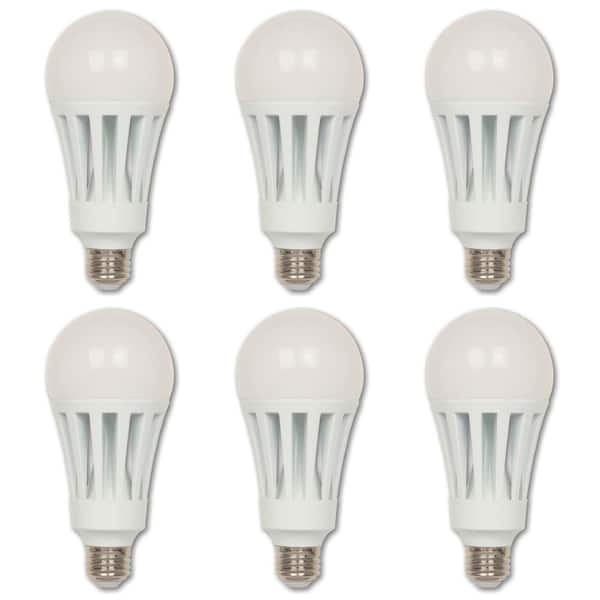 200-Watt Equivalent Omni A23 ENERGY STAR LED Light Bulb Bright White 3000K (6-Pack)