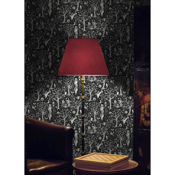 Disney Tim Burton's The Nightmare Before Christmas Black Forest Peel and Stick Wallpaper
