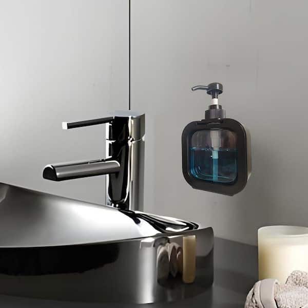 Black Soap Dispenser Lotion Dispenser Wall Mounted Shower Pump for Bathroom Kitchen Shampoo Conditioner 10oz