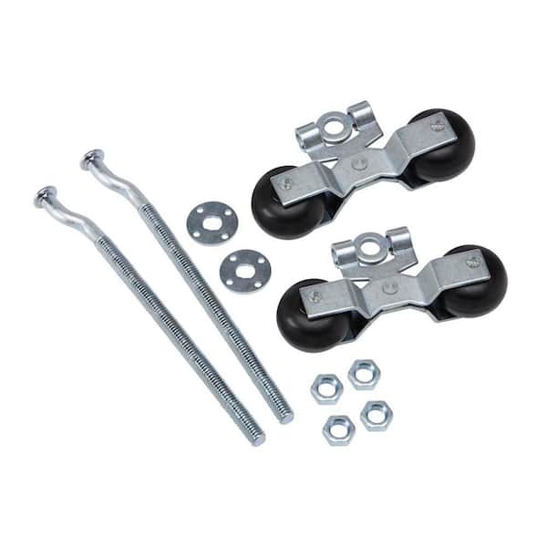 1/2 in. Zinc Plated Offset Flexible Round Rail Hanger Kit