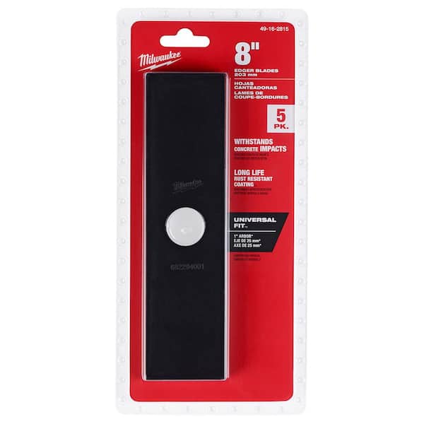 Milwaukee 8 in. Replacement Edger Blade (5-Pack) Milwaukee 8 in. Replacement Edger Blade (5-Pack)