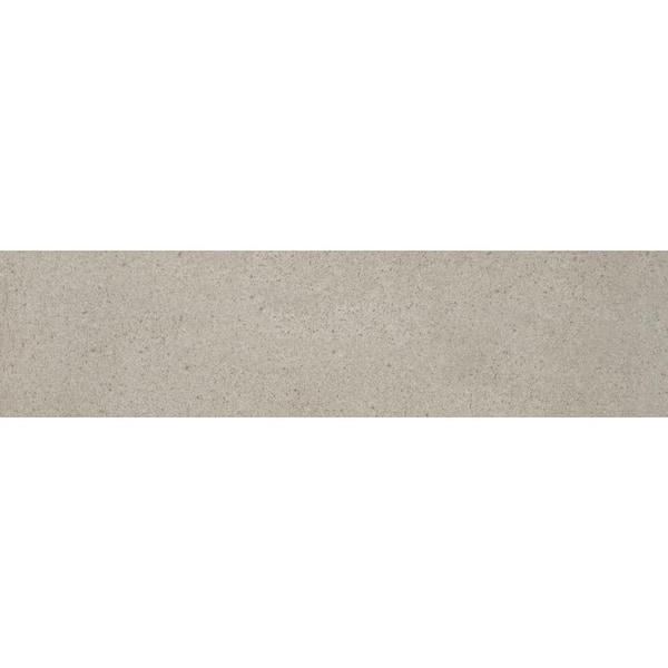 EMSER TILE Porto II Fawn 2.83 in. x 11.73 in. Polished Porcelain Single Bullnose Tile
