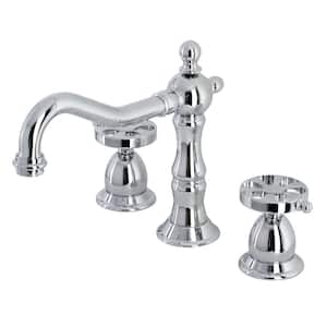 Belknap 8 in. Widespread 2-Handle Bathroom Faucet in Polished Chrome