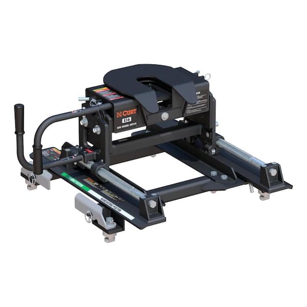 E16 5th Wheel Hitch with Roller and GM Puck System Adapter
