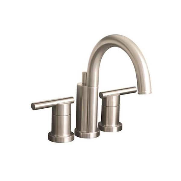 Premier Essen 4 in. Centerset 2-Handle Bathroom Faucet in Brushed ...