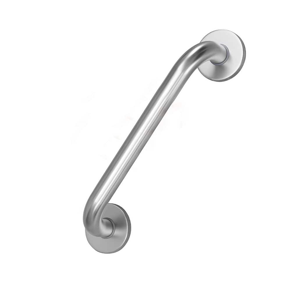 12 in. Concealed Screw Shower Grab Bar Anti Slip Stainless Steel in Brushed Nickel for Bathtub and Shower price history on PriceWatchPro