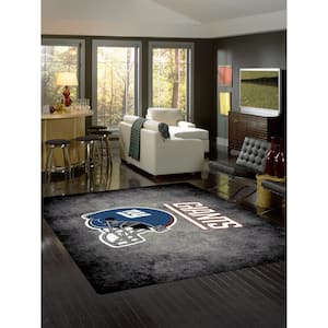 FANMATS NFL - New York Giants Helmet Rug - 5ft. x 8ft. 5809 - The Home Depot