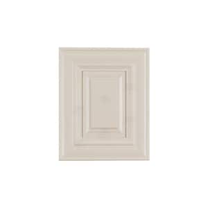 Princeton Shaker Off-White Decorative Door Panel 12-in. W x 15-in H x 0.75-in D