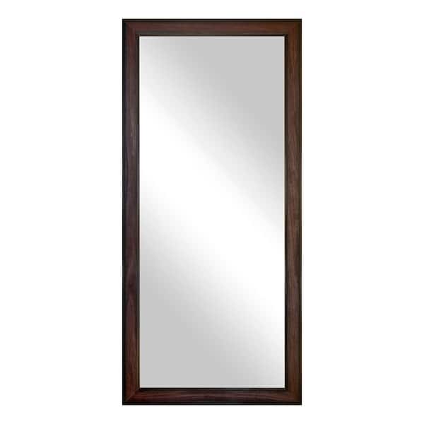 Rayne Heritage (33 in. W x 80 in. H) Black Cherry Hardwood Poplar Floor Mirror