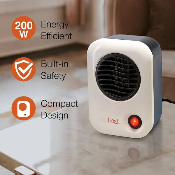 Handy Heater Plug-in Personal Heater Compact Design Quick And Easy Heat