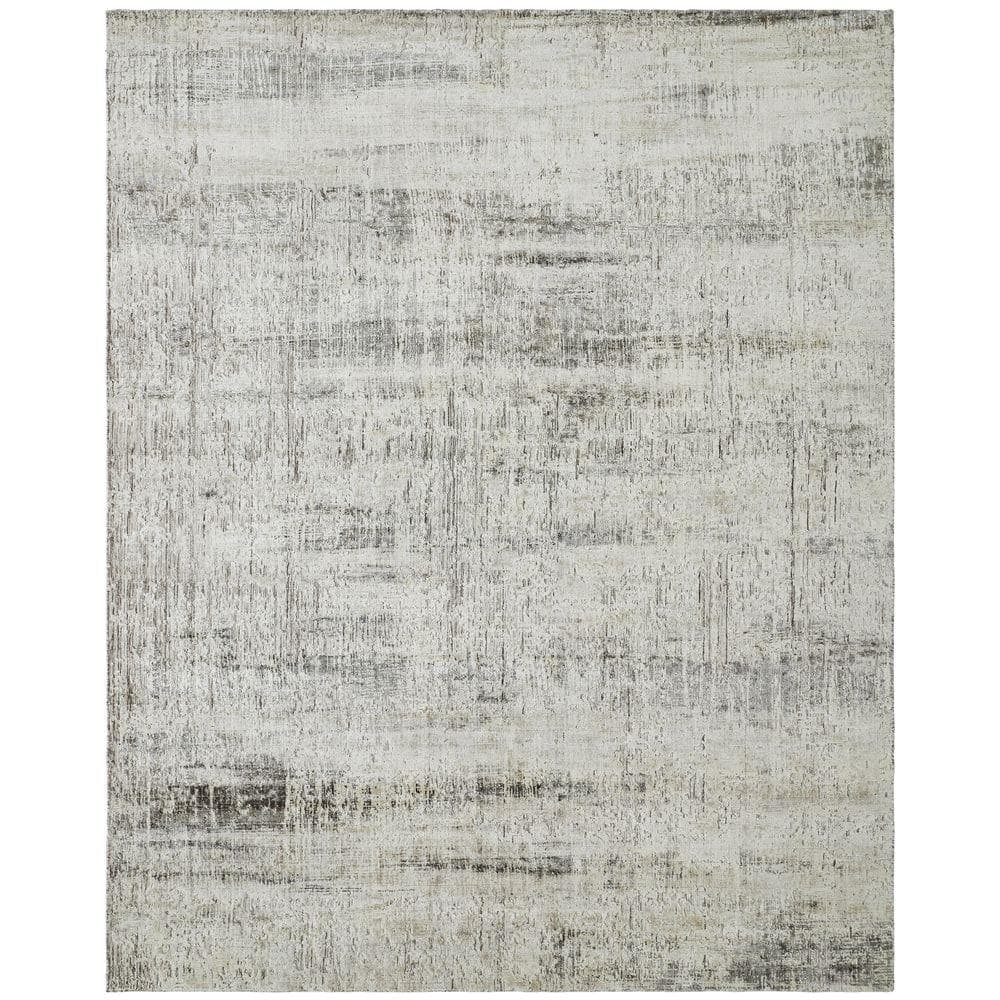 KALATY 7 ft. x 9 ft. Gray Alpha Western Area Rug AP1544 810 - The Home ...