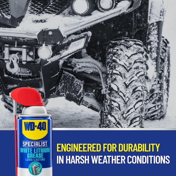 WD-40 300615 Specialist White Lithium Grease 10 oz
