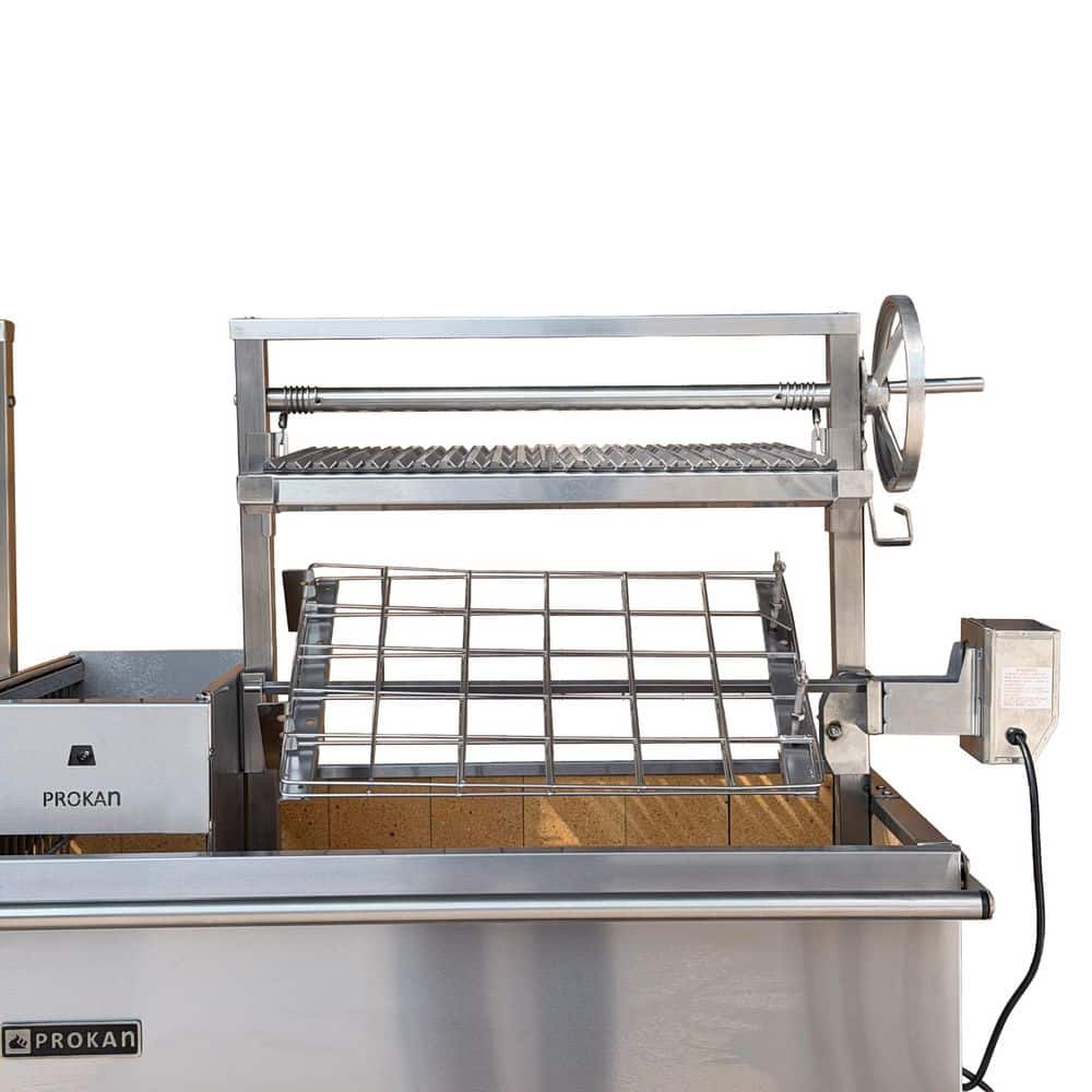 PROKAn Infinity Rotisserie Kit with Clamp KPSS034 - The Home Depot