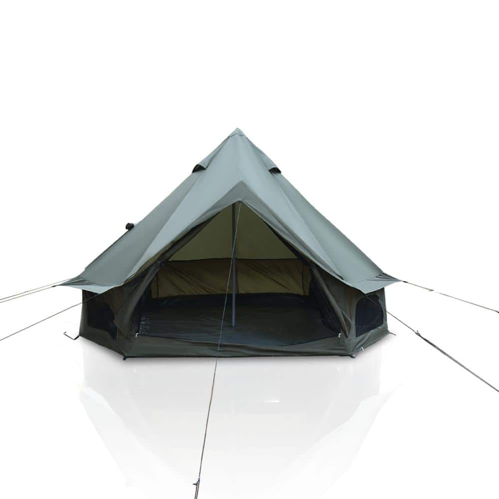 13 ft. x 8 ft. Large Spacious 4 Season Oxford Hot Bell Tent for