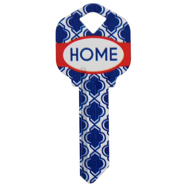 The Hillman Group Kwikset Brass House and Entry Key Blank Home Design