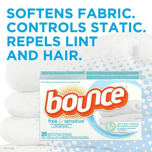 Bounce Free & Gentle Dryer Sheets - 240 count