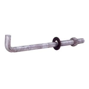 1/2 in. x 8 in. Hot-Galvanized Anchor Bolts (50-Pack)