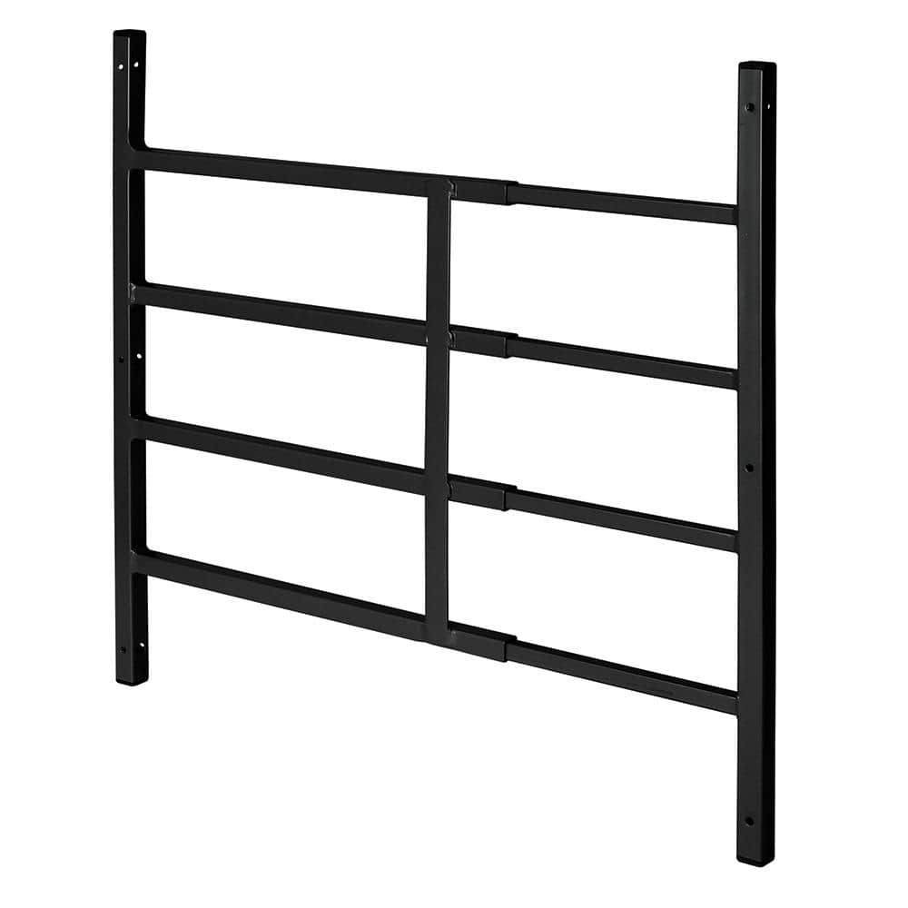 14 in. to 22 in. W x 21 in. H Carbon Steel Fixed 4-Bar Window Guard, Black price history on PriceWatchPro