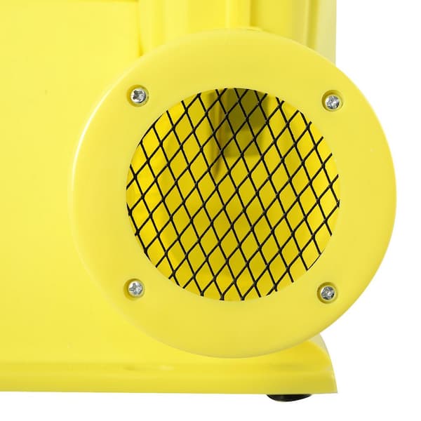 HONEY JOY 735-Watt Yellow Portable Air Blower with Inflatable