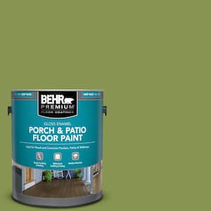 1 gal. #M350-6 Frog Gloss Enamel Interior/Exterior Porch and Patio Floor Paint