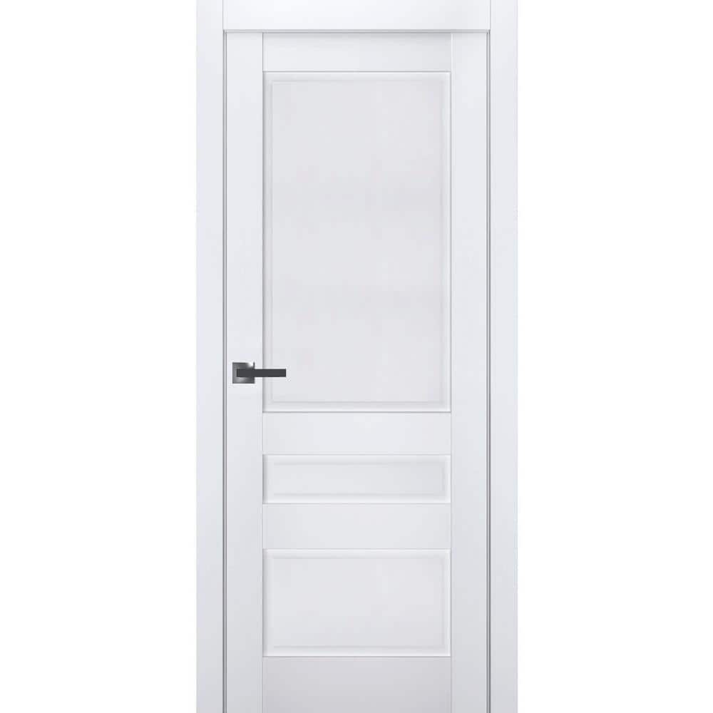 7411 32 in. x 80 in. Left-Hand/Inswing Solid White Single Prehung Interior Door with Hardware price history on PriceWatchPro