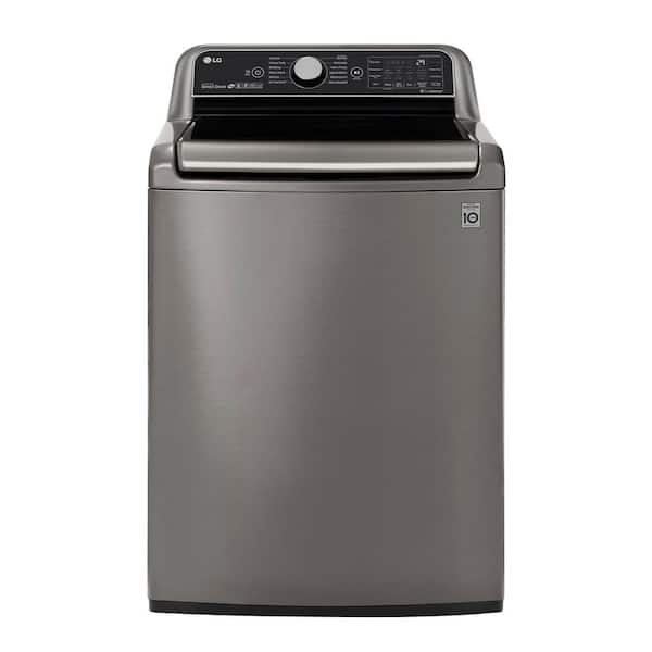 LG 5.5 Cu. Ft. SMART Top Load Washer in Graphite Steel with TurboWash3D Technology
