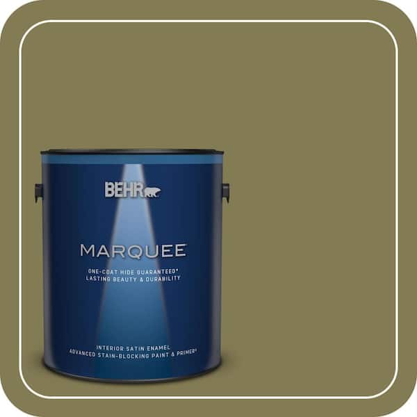 BEHR MARQUEE 1 gal. Home Decorators Collection #HDC-AC-16A Fern Grove Satin Enamel Interior Paint & Primer