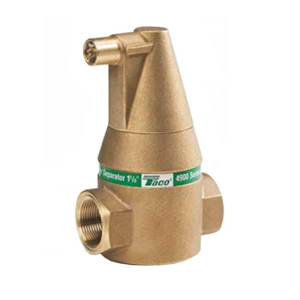Taco Comfort Solutions 1-1/4 in. Air Separator Sweat Valve Connection
