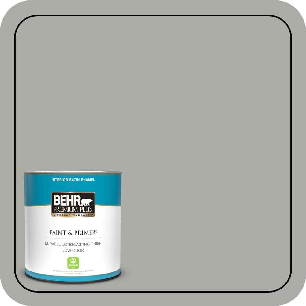 1 qt. #PPF-39 Cool Granite Satin Enamel Low Odor Interior Paint & Primer price history on PriceWatchPro